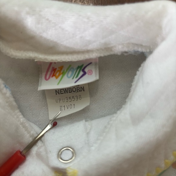 Vintage 1990 Quilted Kids One Piece - Picture 4 of 7